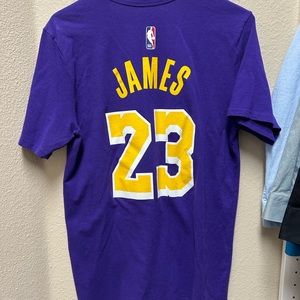 Los Angeles Lakers 23 Lebron James dri-fit tee